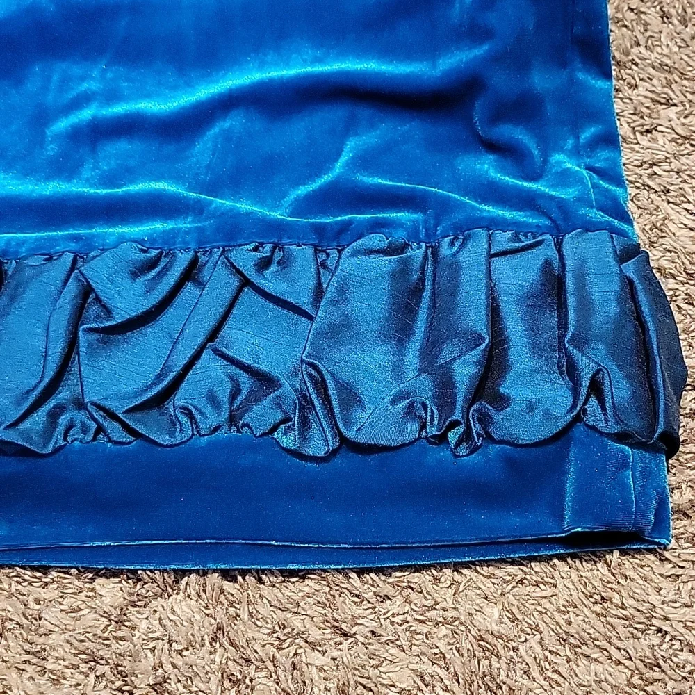 Grace Elements Skirt Simply Perfect Tuscan Teal Jewel Tone Y2K Midi Fall 14 New